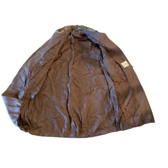 Modell Berlin Jacket Size M Pure New Wool Brown - Picture 6 of 9